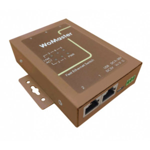 WoMaster Industrial 5-port Unmanaged Ethernet Switch